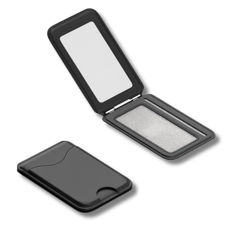 The Xyraleth™ Fusion Wallet by Camel Mountain – 0.33L, MagSafe Mirror Card Holder