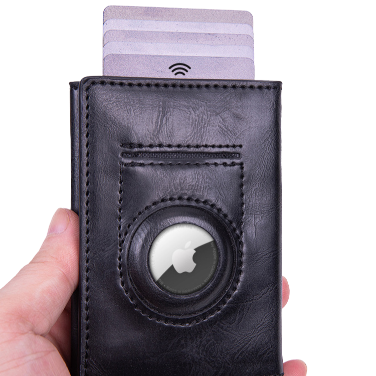The Exionel™ Prime Wallet by Camel Mountain – 0.2L, AirTag-Ready RFID Wallet