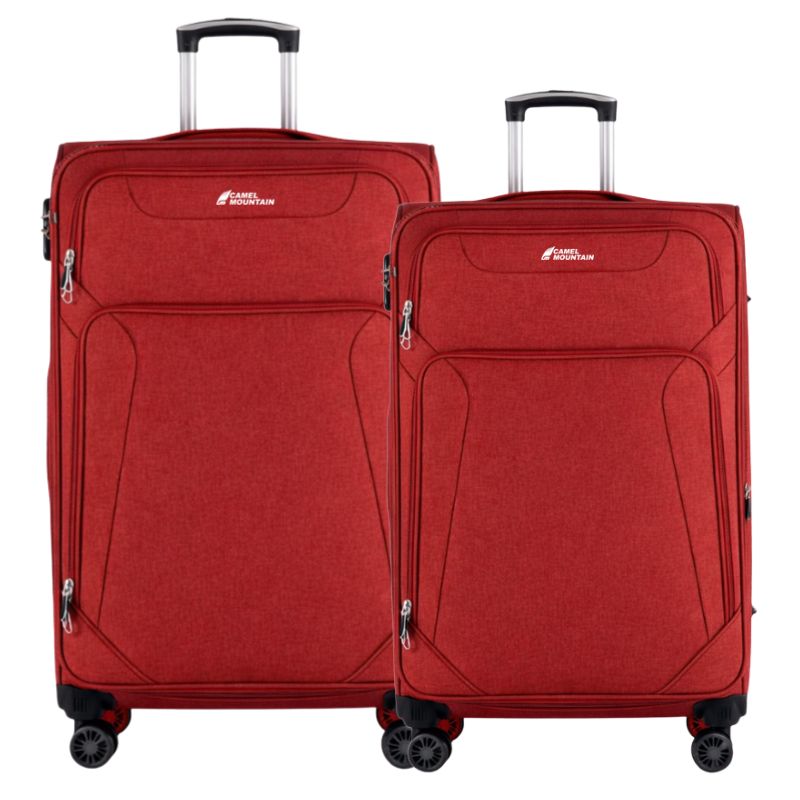 Camel Mountain® Cosmos DLX Duo (24" + 28") Suitcases – The Ideal Mid-Range Travel Combination