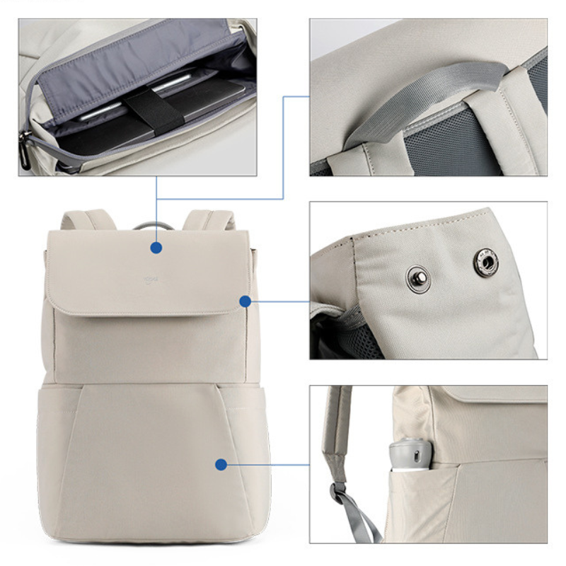 The Draelyx™ Supreme Backpack by Camel Mountain – 12L, Fits 16" Laptop