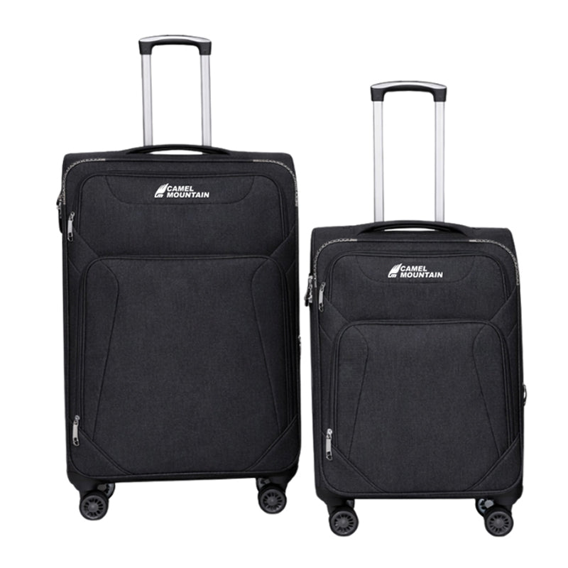 Camel Mountain® Cosmos DLX Duo (20" + 28") Suitcases – Compact Control Meets Serious Capacity