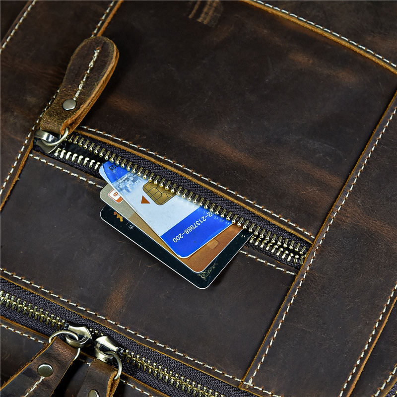 The Vintage™ Pro Backpack by Camel Mountain – 20L, Fits up to 16" Laptop