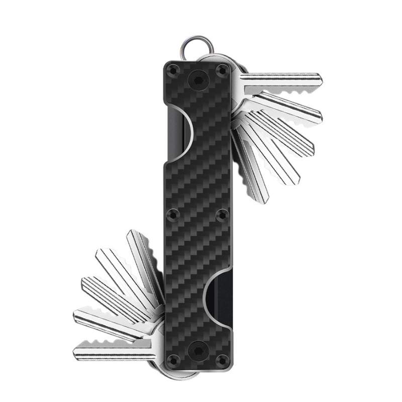 The Oxeneris™ Luxe Keychain by Camel Mountain – Ultra-Slim EDC Organizer