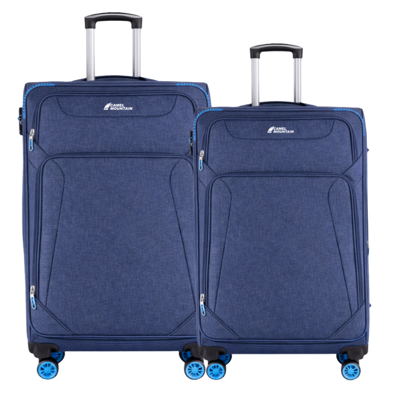 Camel Mountain® Cosmos DLX Duo (24" + 28") Suitcases – The Ideal Mid-Range Travel Combination
