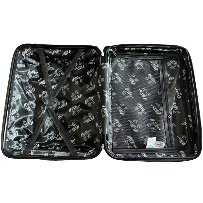 Camel Mountain® ABLE – Unbreakable 14” Travel Beauty Case with Handle Strap