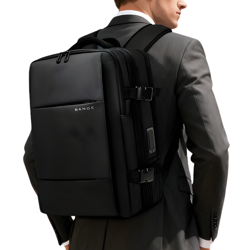 The Korvinor™ Supreme Vacuum Backpack by Camel Mountain – 28L (Expands to 40L), Fits 16" Laptop