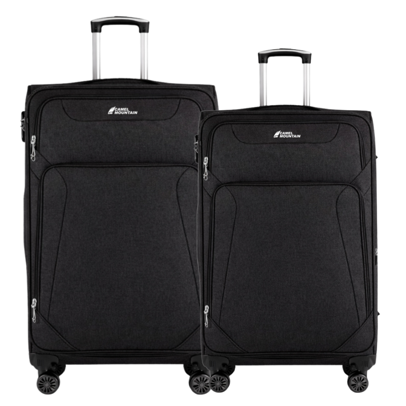 Camel Mountain® Cosmos DLX Duo (24" + 28") Suitcases – The Ideal Mid-Range Travel Combination