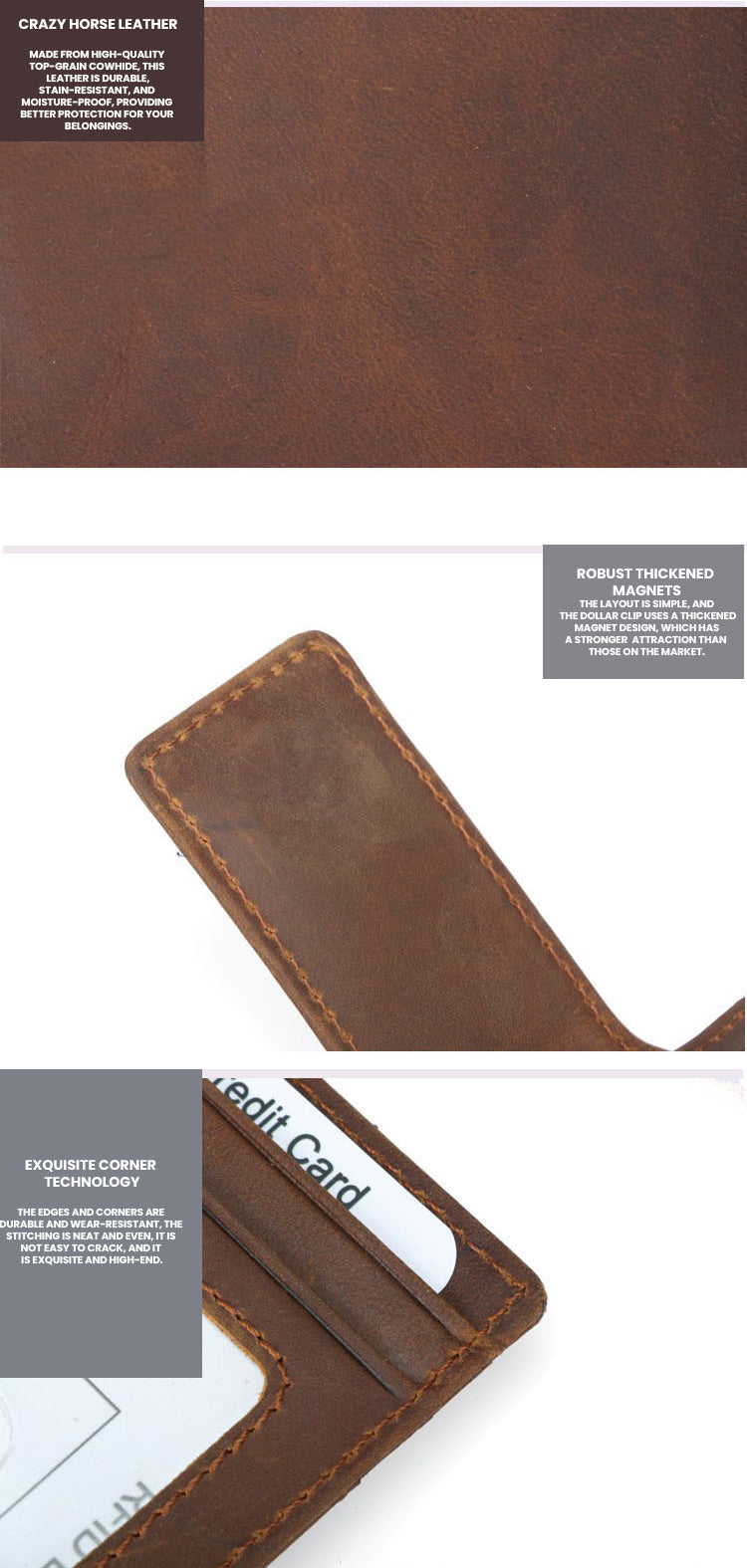 The Skorionyx™ Elite Wallet by Camel Mountain – Ultra‑Slim RFID Card Holder