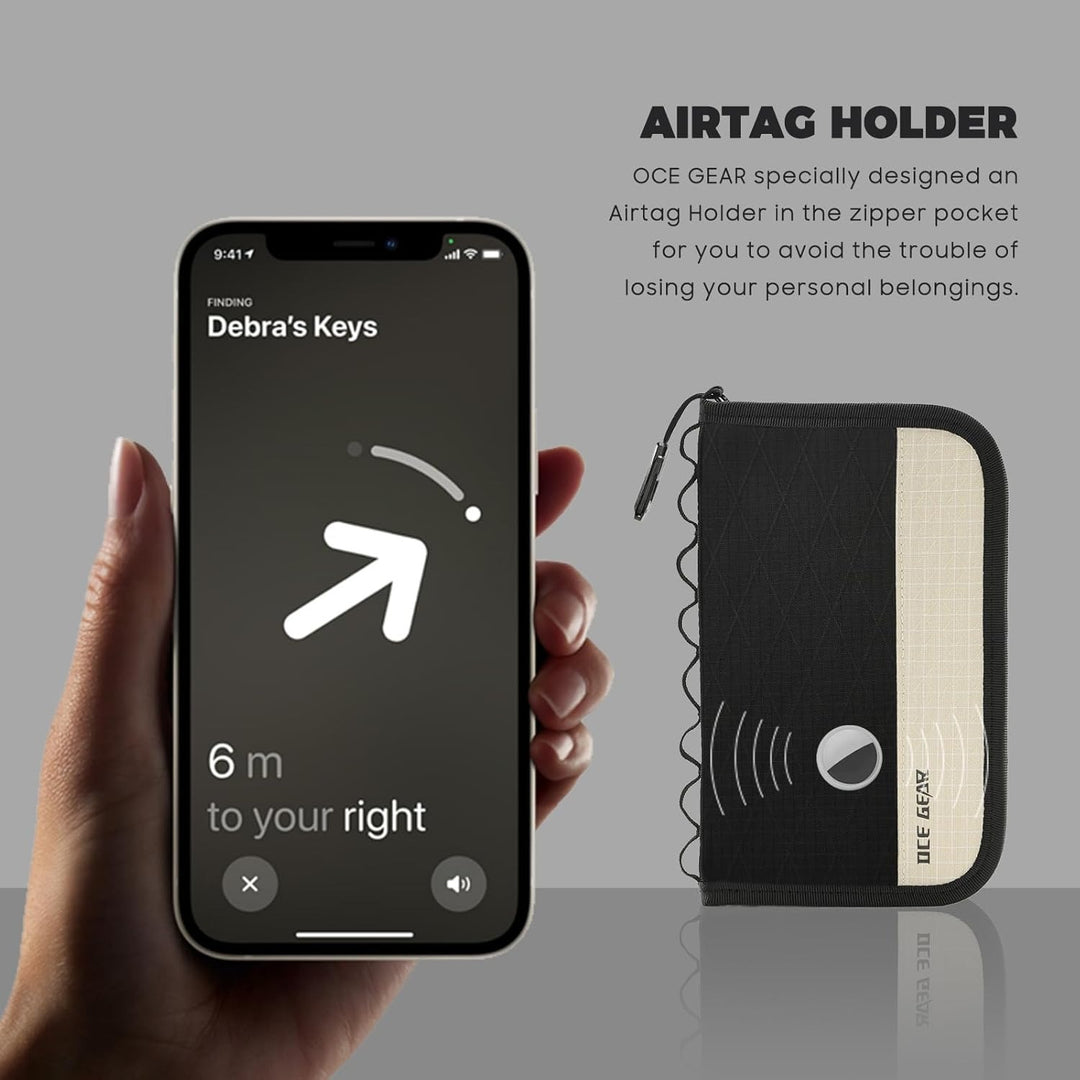 The Quorlan™ Luxe Bag by Camel Mountain – 1L, Ultra Slim Travel Organizer