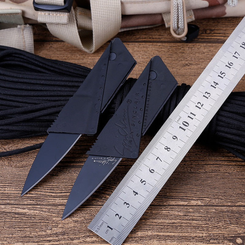 The Glacion™ Plus Card Knife by Camel Mountain – Ultra Slim Outdoor Blade