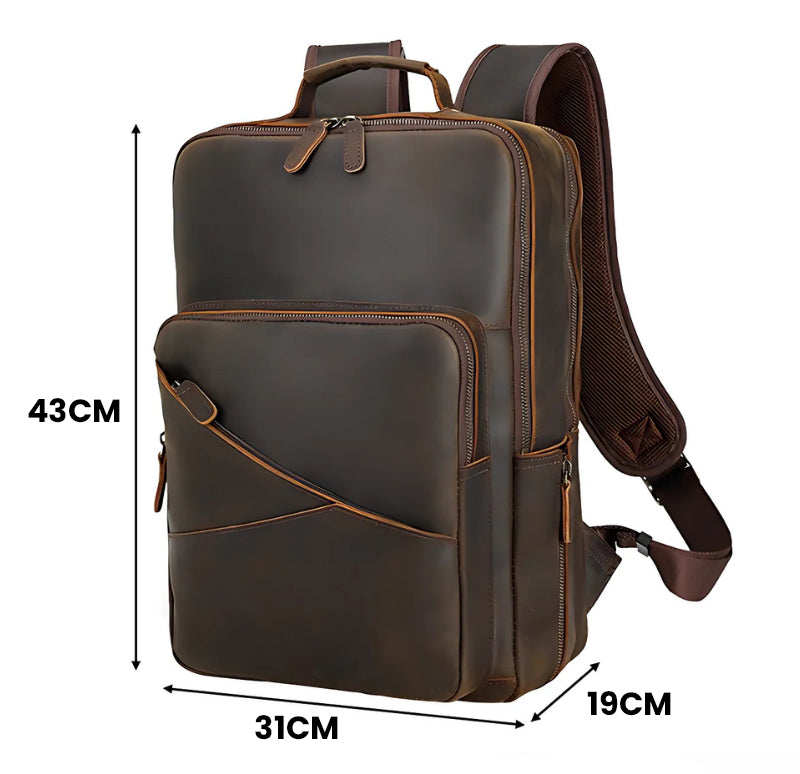 The Quornex™ ProX Backpack by Camel Mountain – 35L, Fits 16" Laptop