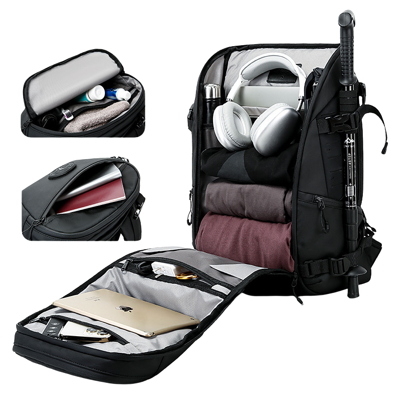 The Drovanis™ Xtreme Backpack by Camel Mountain – 35L, Fits 16" Laptop