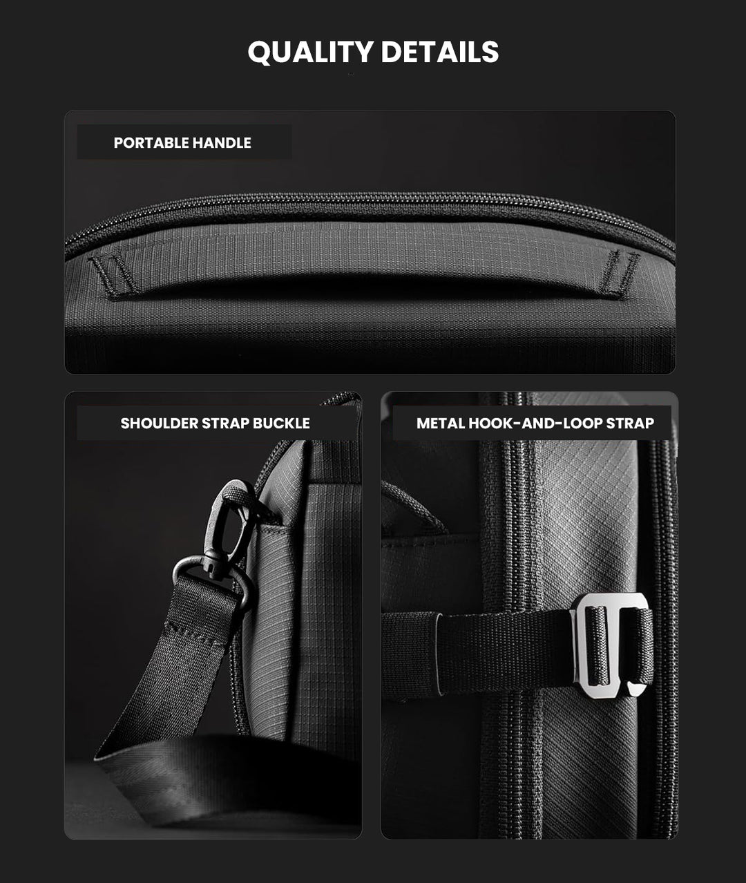 The Qyxar™ Max Storage Bag – 3L Waterproof Tech Organizer by Camel Mountain