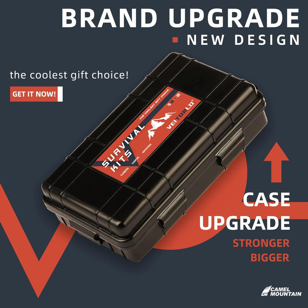 The Zoryon™ Premium Survival Tool Kit – 12-in-1 Tactical Outdoor Gear by Camel Mountain