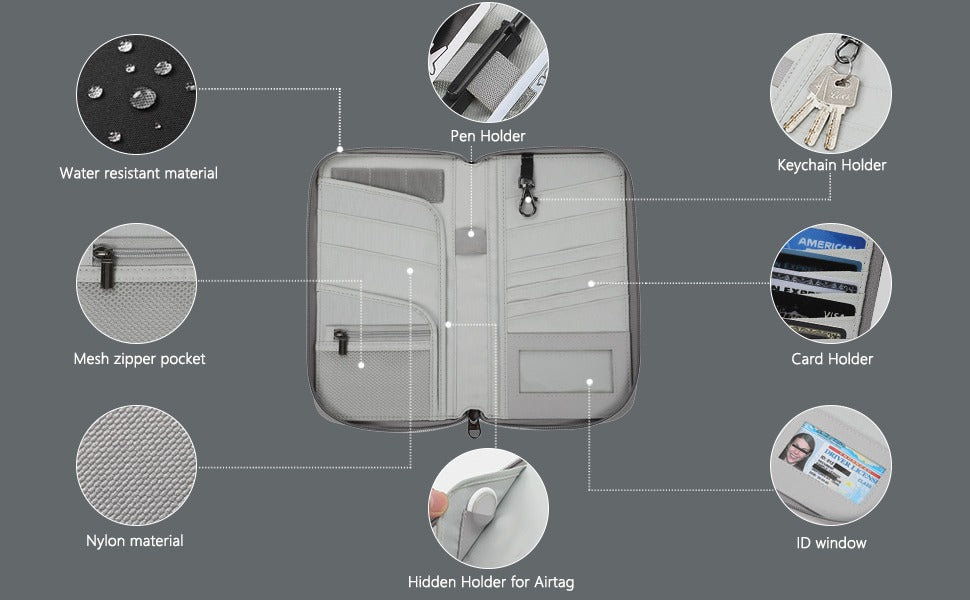 The Pyroxis™ Advanced Bag by Camel Mountain – 1L Travel Organizer