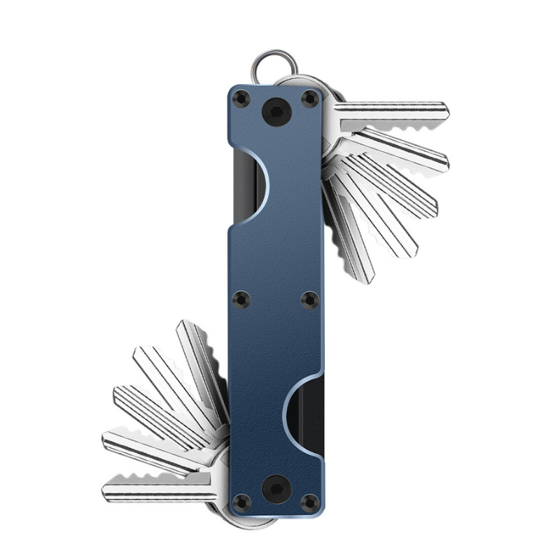 The Oxeneris™ Luxe Keychain by Camel Mountain – Ultra-Slim EDC Organizer