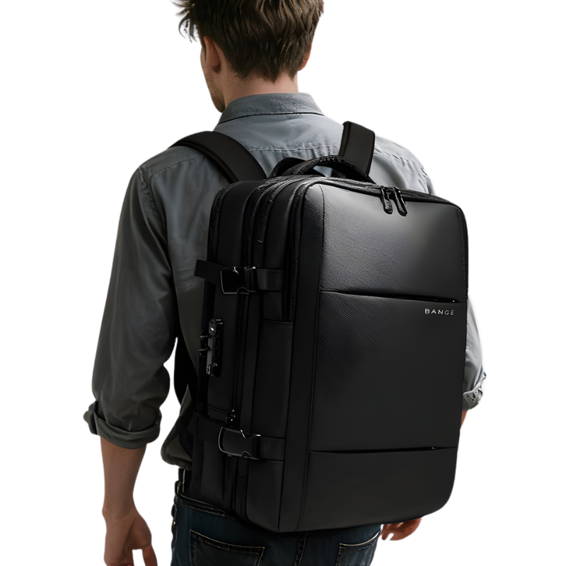 The Korvinor™ Supreme Vacuum Backpack by Camel Mountain – 28L (Expands to 40L), Fits 16" Laptop