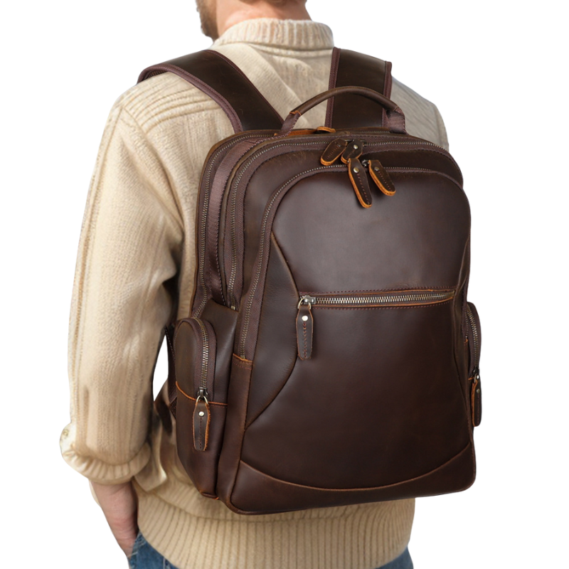 The Iridonar™ Quantum Backpack by Camel Mountain – 35L, Fits 16" Laptop