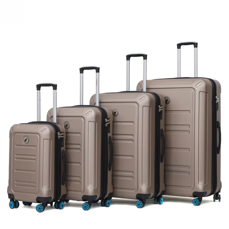 Camel Mountain®️ Miracle luggage set 4 pieces small in June large and huge Set