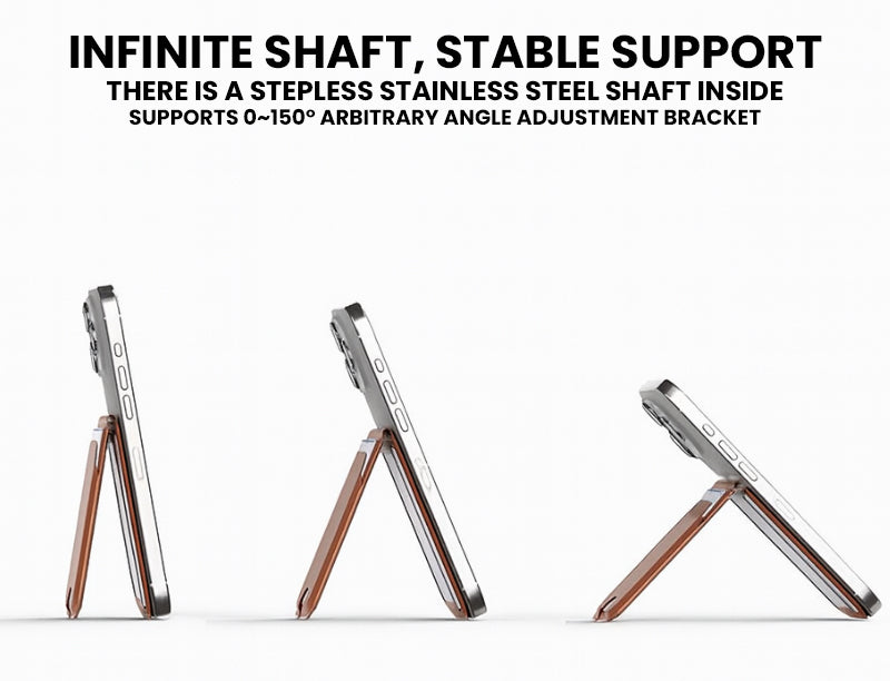 The Xyraleth™ Fusion Wallet by Camel Mountain – 0.33L, MagSafe Mirror Card Holder