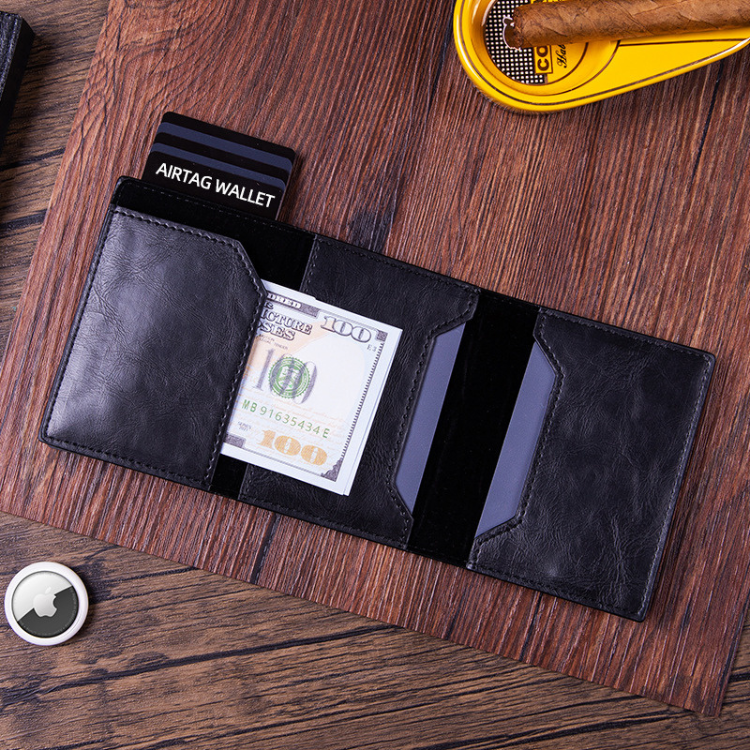 The Exionel™ Prime Wallet by Camel Mountain – 0.2L, AirTag-Ready RFID Wallet