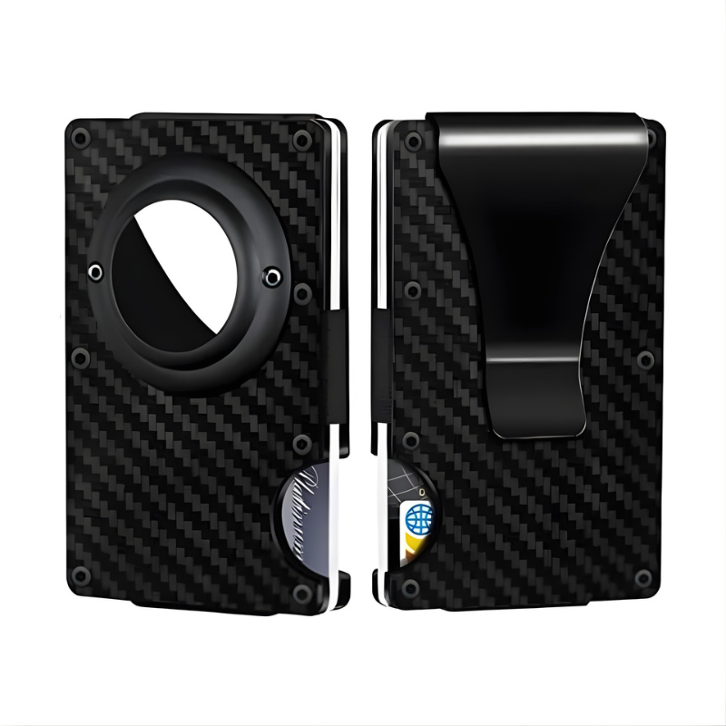 The Krynoril™ Ultra Wallet by Camel Mountain – Ultra-Slim RFID Metal Wallet