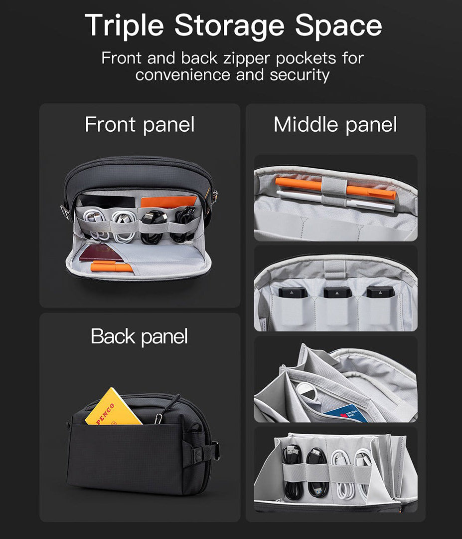 The Qyxar™ Max Storage Bag – 3L Waterproof Tech Organizer by Camel Mountain