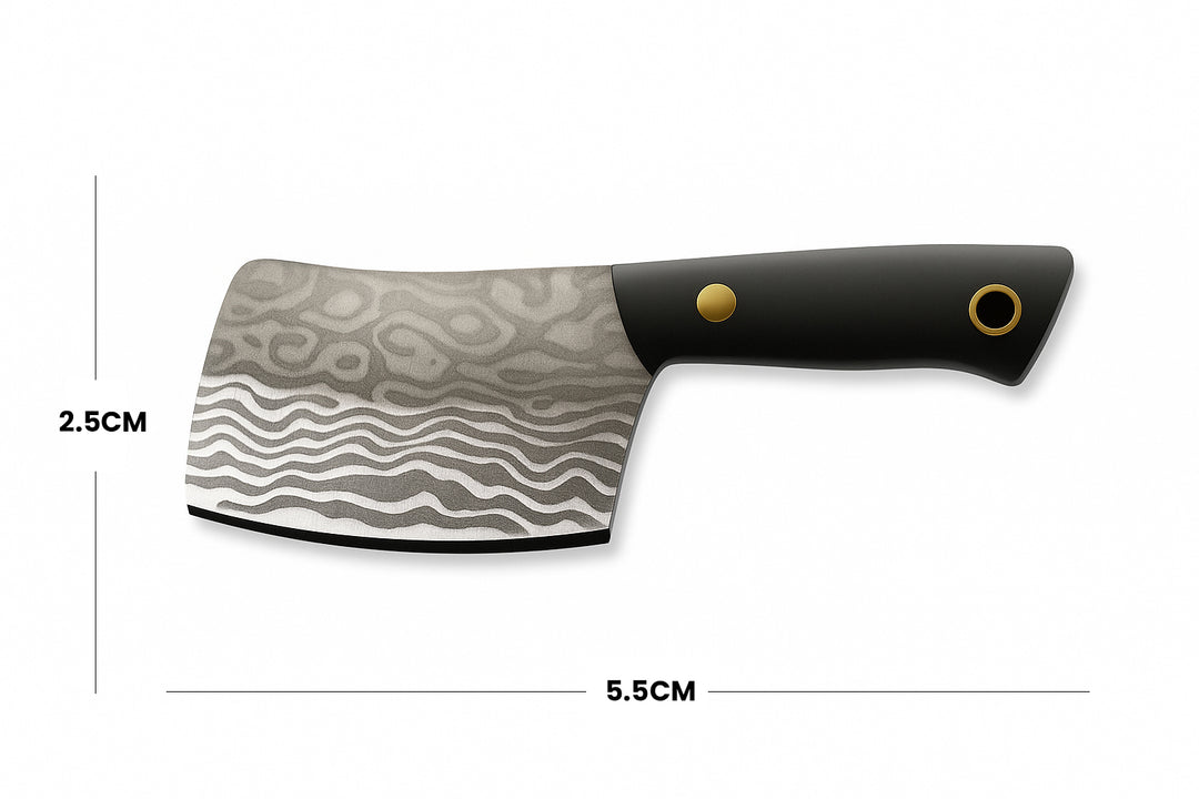 The Kyvaris™ Luxe Knife Keychain by Camel Mountain – Outdoor-Use Mini Knife Only