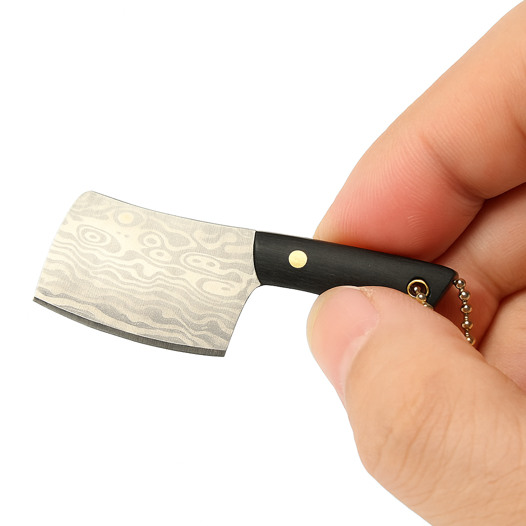 The Kyvaris™ Luxe Knife Keychain by Camel Mountain – Outdoor-Use Mini Knife Only