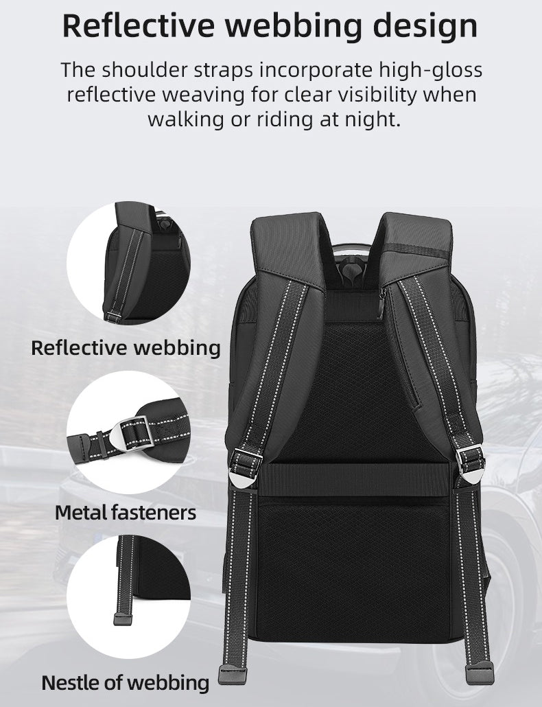 The Zenquor™ ProX Backpack by Camel Mountain – 20L, Fits 16" Laptop
