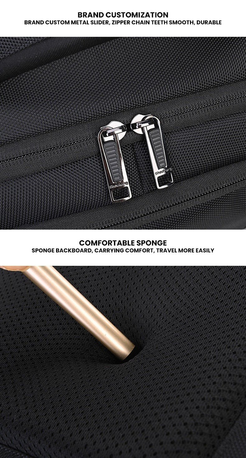 The Office Pro DLX Backpack by Camel Mountain – 35L, Fits 16" Laptop