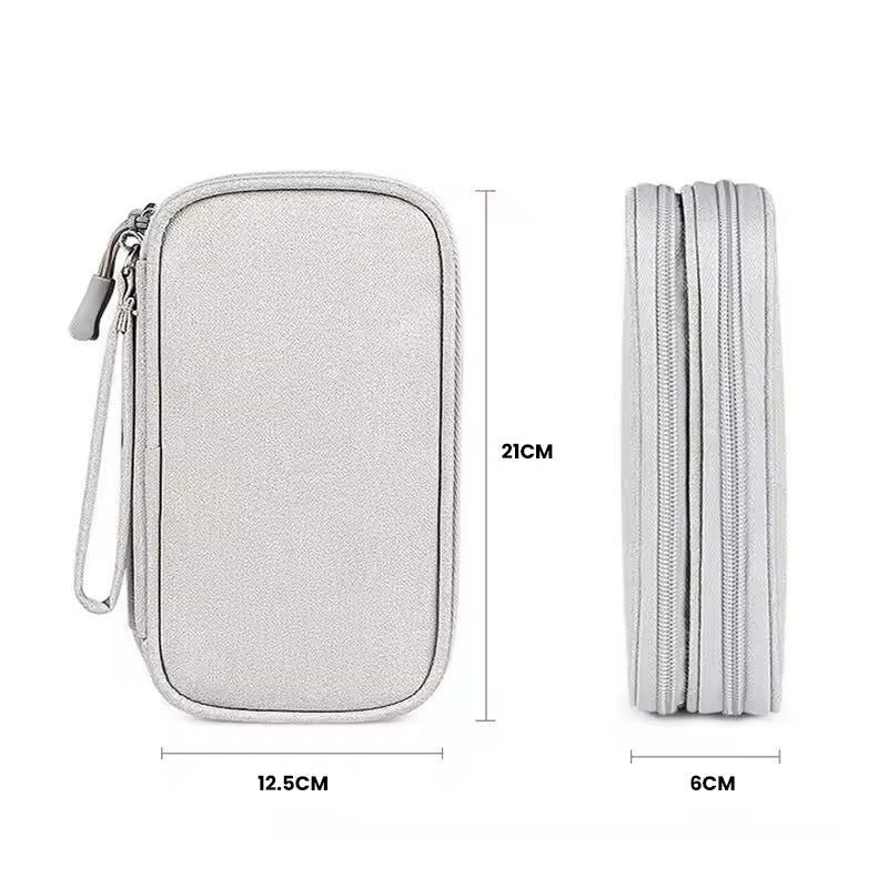 The Jexiron™ Prime Storage Bag by Camel Mountain – 1L, Compact Tech Organizer