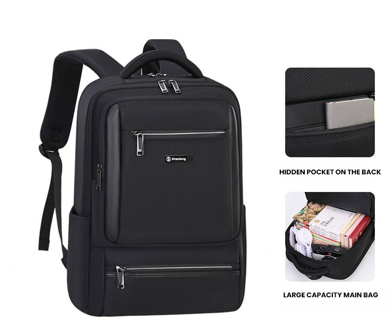 The Office Pro DLX Backpack by Camel Mountain – 35L, Fits 16" Laptop