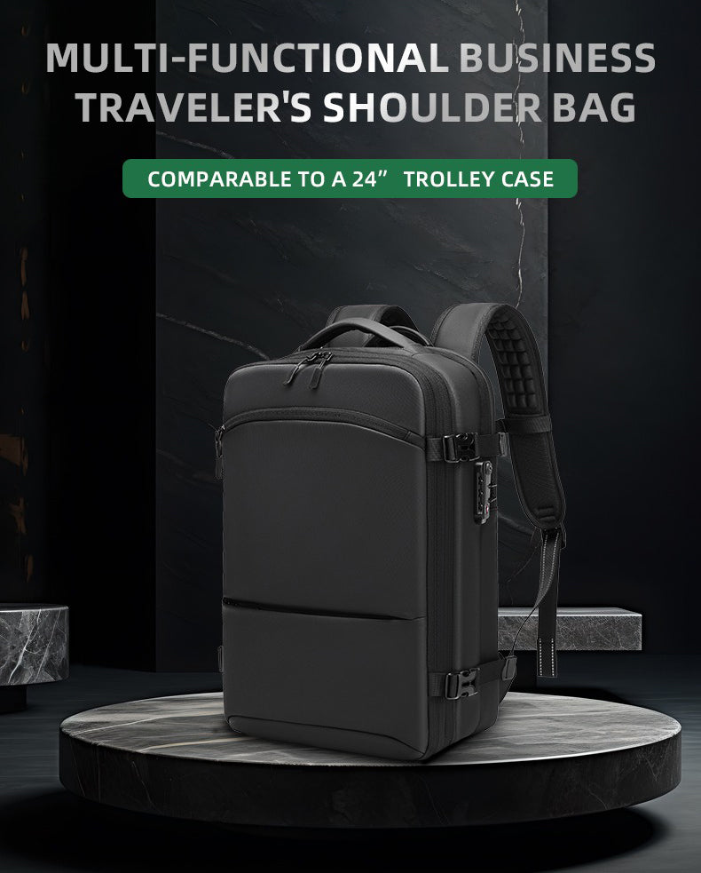 The Inthyros™ Quantum Backpack by Camel Mountain – 35L, Fits 17" Laptop