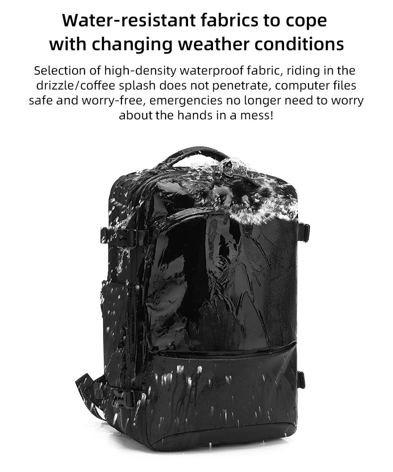 The Inthyros™ Quantum Backpack by Camel Mountain – 35L, Fits 17" Laptop