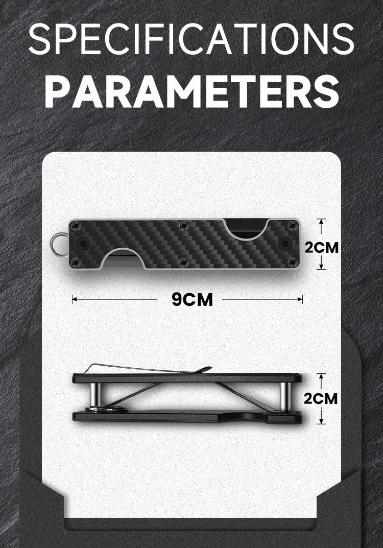 The Oxeneris™ Luxe Keychain by Camel Mountain – Ultra-Slim EDC Organizer