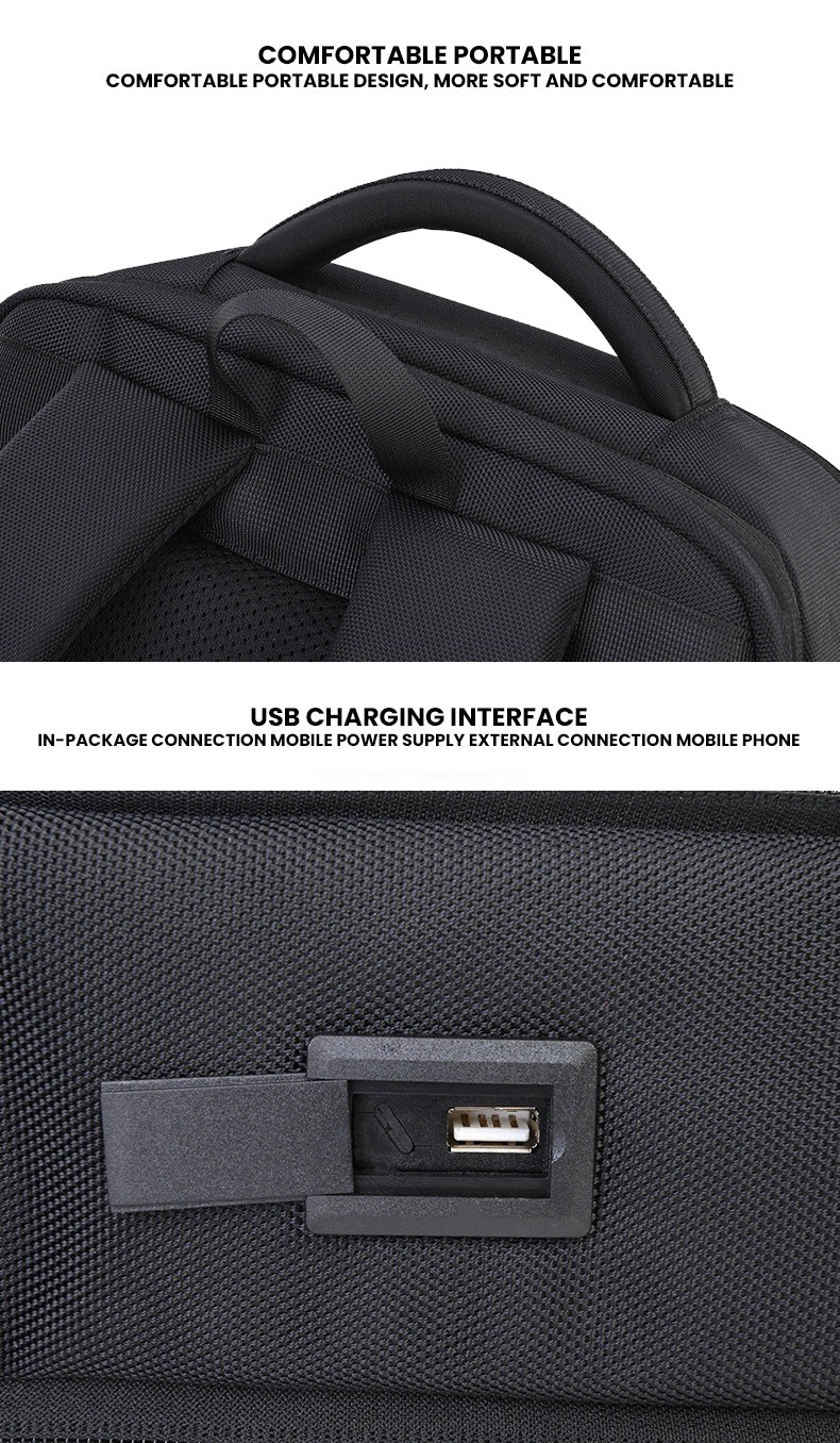 The Office Pro DLX Backpack by Camel Mountain – 35L, Fits 16" Laptop