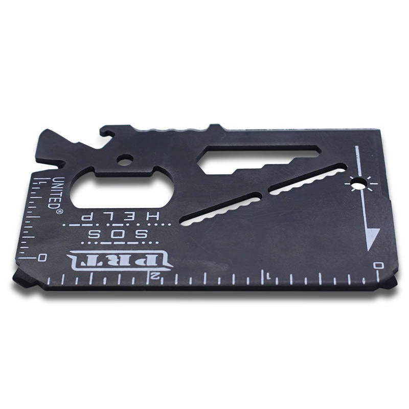 The Polaryx™ Luxe Card Knife by Camel Mountain – Premium 14-in-1 Tool in Pocket Size