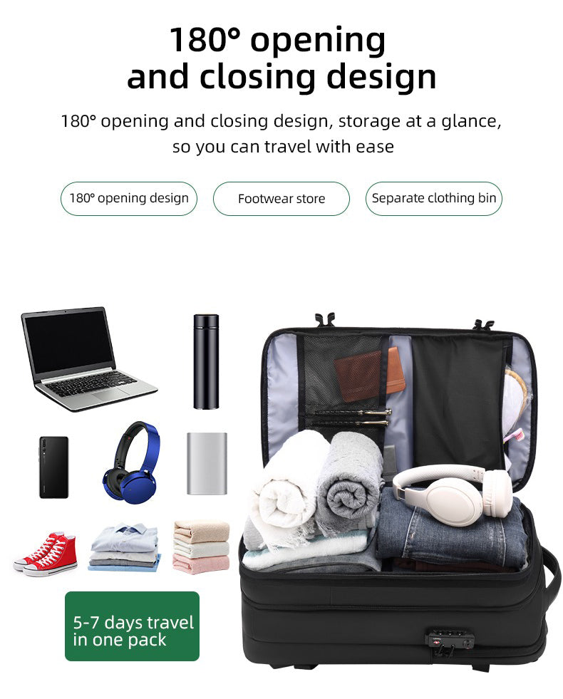 The Inthyros™ Quantum Backpack by Camel Mountain – 35L, Fits 17" Laptop