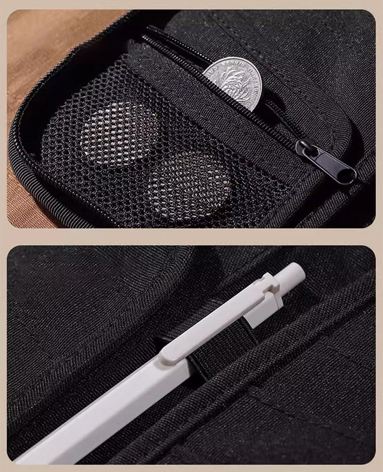 The Quorlan™ Luxe Bag by Camel Mountain – 1L, Ultra Slim Travel Organizer