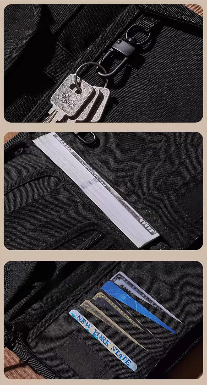 The Quorlan™ Luxe Bag by Camel Mountain – 1L, Ultra Slim Travel Organizer