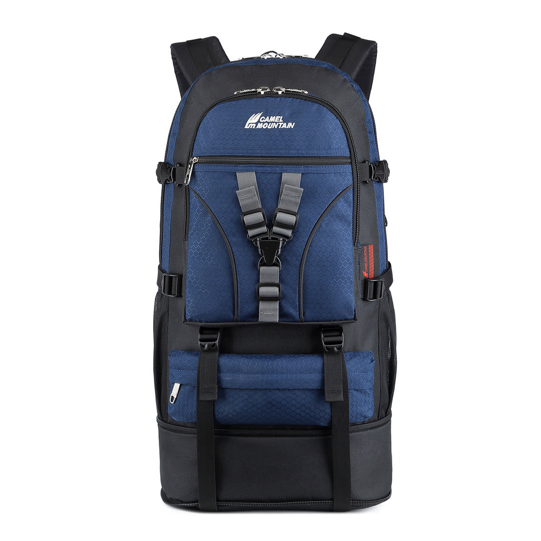 Expandable XL Backpack by Camel Mountain® – 50+5 Liters, Rugged and Stylish Expandable XL Backpack by Camel Mountain® – 50+5 Liters, Rugged and Stylish