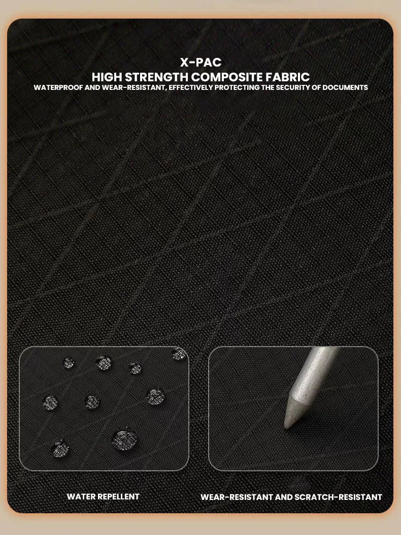 The Quorlan™ Luxe Bag by Camel Mountain – 1L, Ultra Slim Travel Organizer