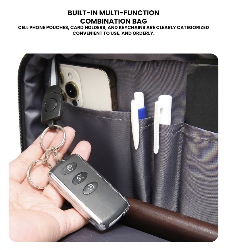 The Korvinor™ Supreme Vacuum Backpack by Camel Mountain – 28L (Expands to 40L), Fits 16" Laptop