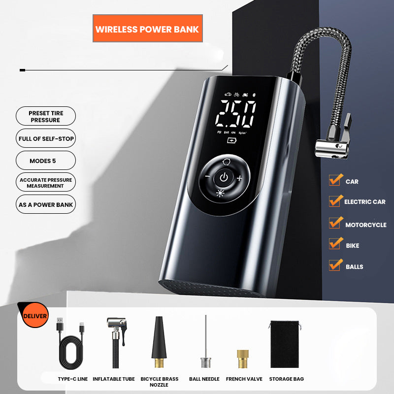 The Ark Electric Air Pump by Camel Mountain – High-Pressure Smart Inflator