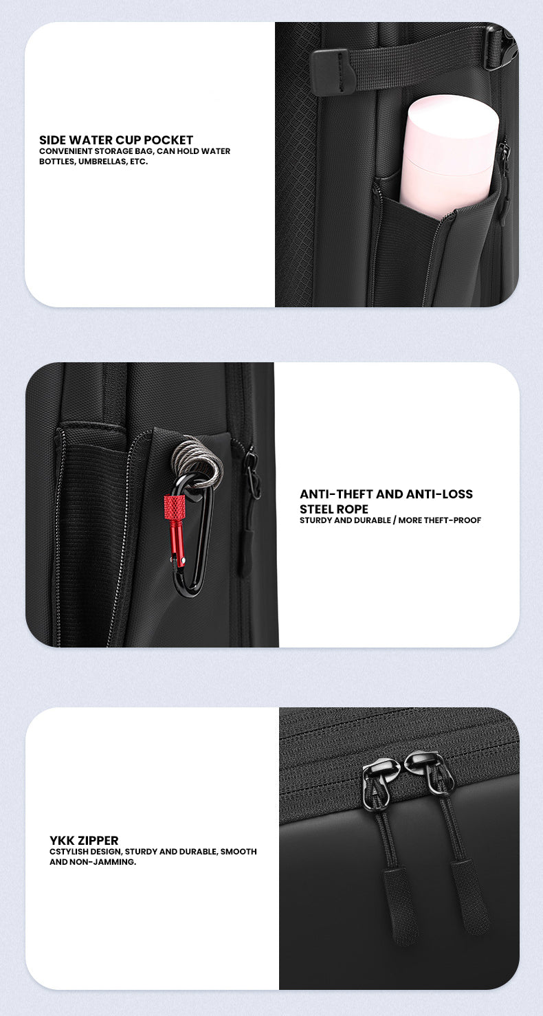 The Eronith™ Xtreme Backpack by Camel Mountain – 55L, Fits 17" Laptop