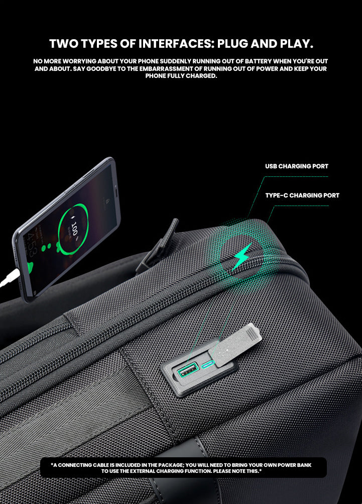 The General DLX 2.0 Backpack by Camel Mountain – 35L, Fits 16" Laptop