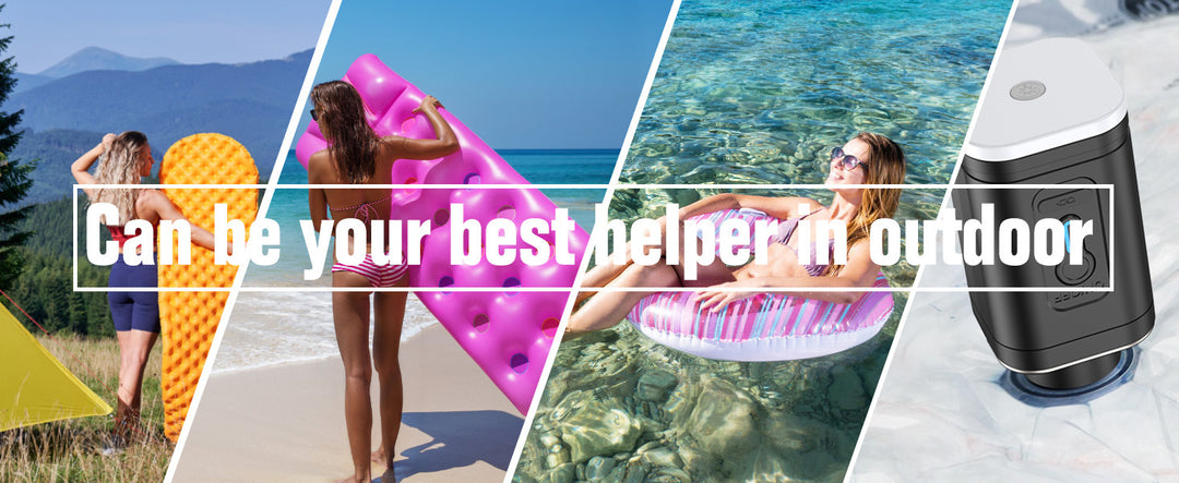 The Solaro™ Air Pump by Camel Mountain – Portable Wireless Air Pump