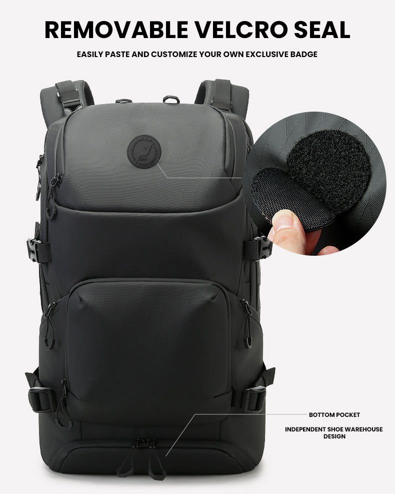 The Velanthor™ Ultra Backpack by Camel Mountain – 35L, Fits 16" Laptop