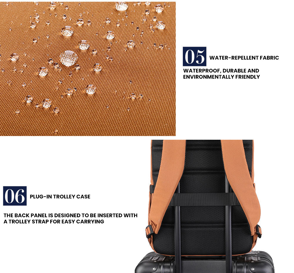 The Lyzaris™ Ultra Backpack by Camel Mountain – 17L, Fits 16" Laptop